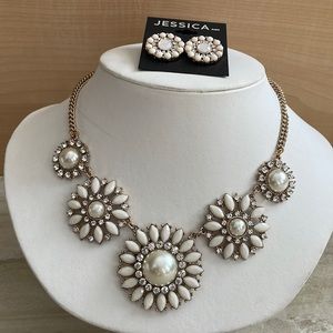 Beautiful Jessica necklace and earring set. NWT.